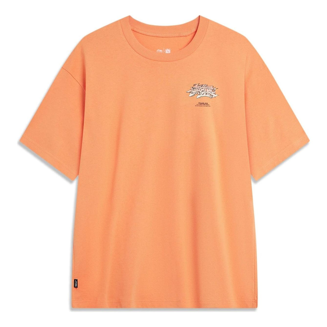 Li-Ning x OG_SLICK Skateboarding Graphic T-shirt 'Orange' AHST483-4