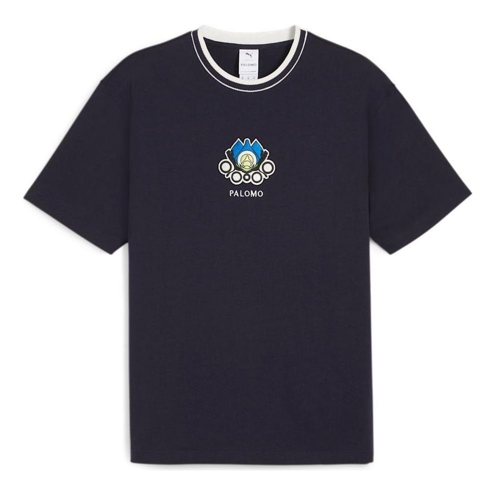 PUMA x Palomo Graphic T-shirt 'New Navy' 625558-16