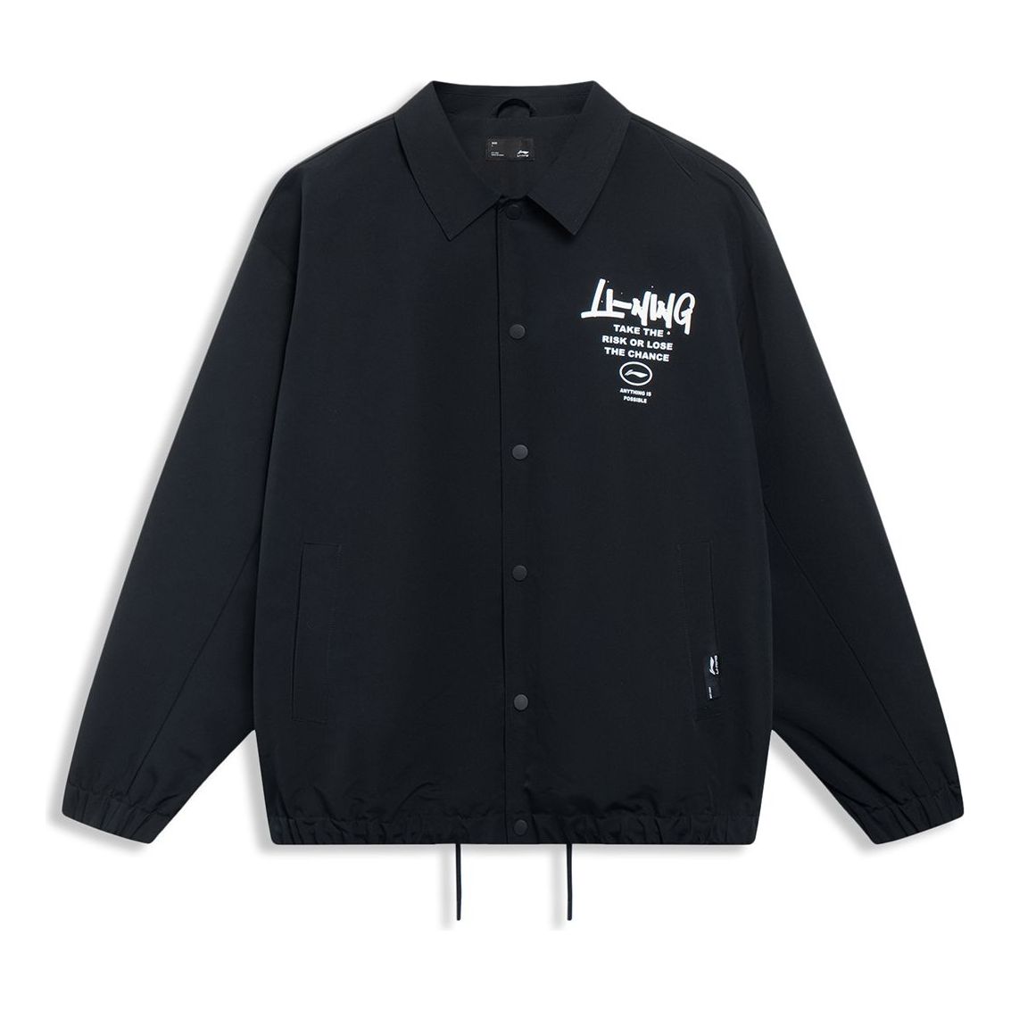 Li-Ning Graphic Coach Jacket 'Black' AJDT499-1