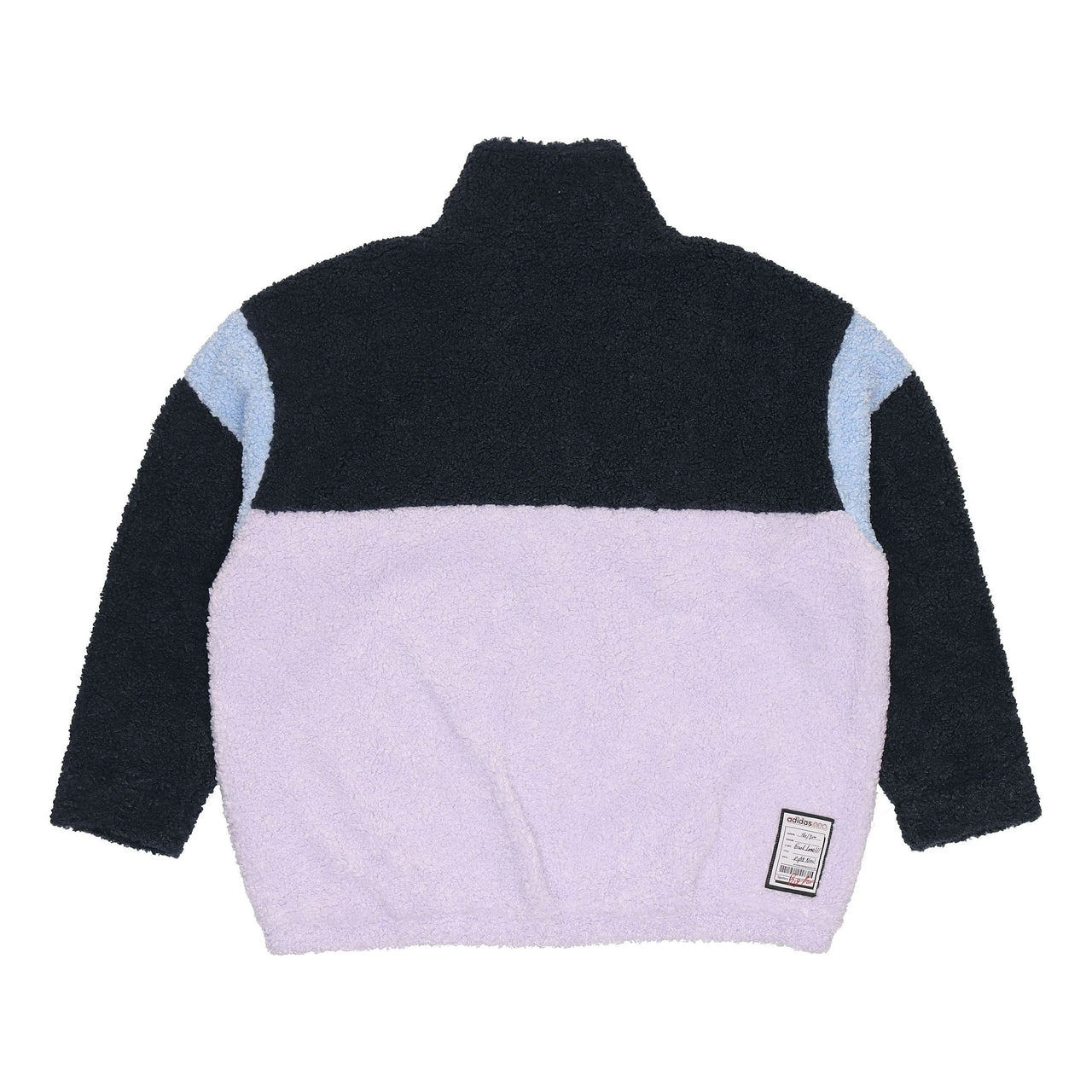 (WMNS) adidas Neo Fleece Jacket 'Purple Black Teal' GU0838