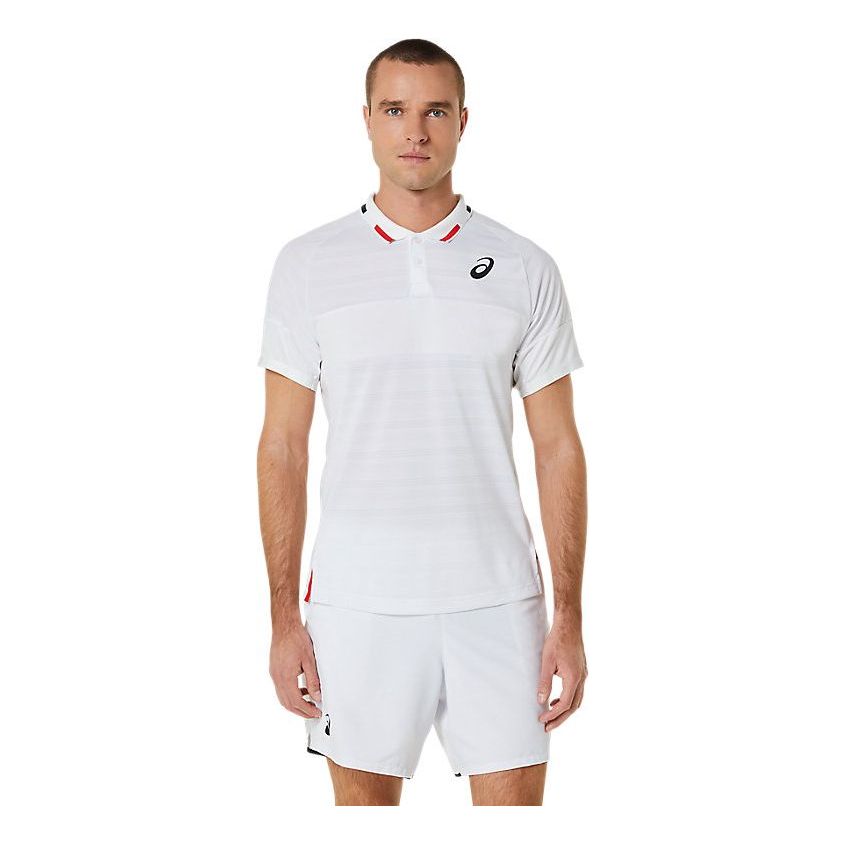 ASICS Match Polo Shirt 'Brilliant White' 2041A246-100
