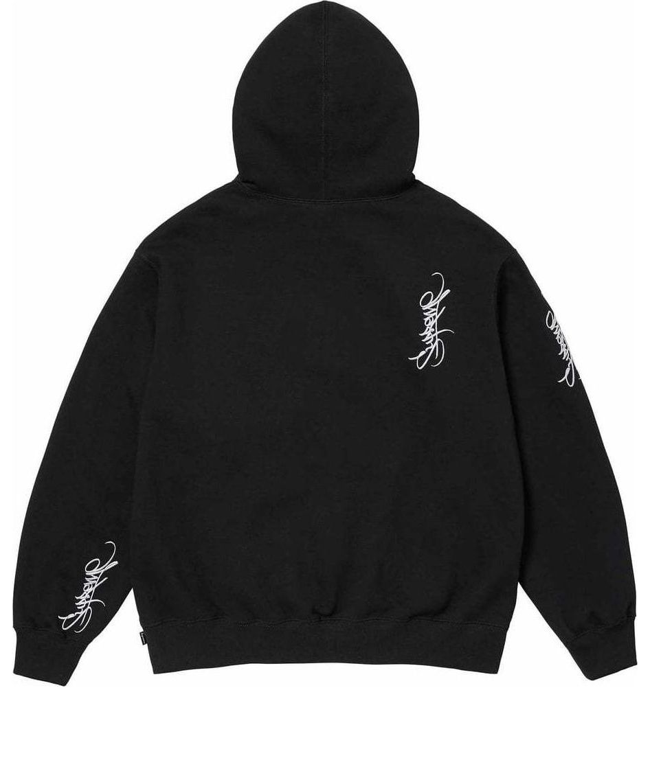 Supreme Tag Hooded Sweatshirt 'Black White' SUP-SS24-060