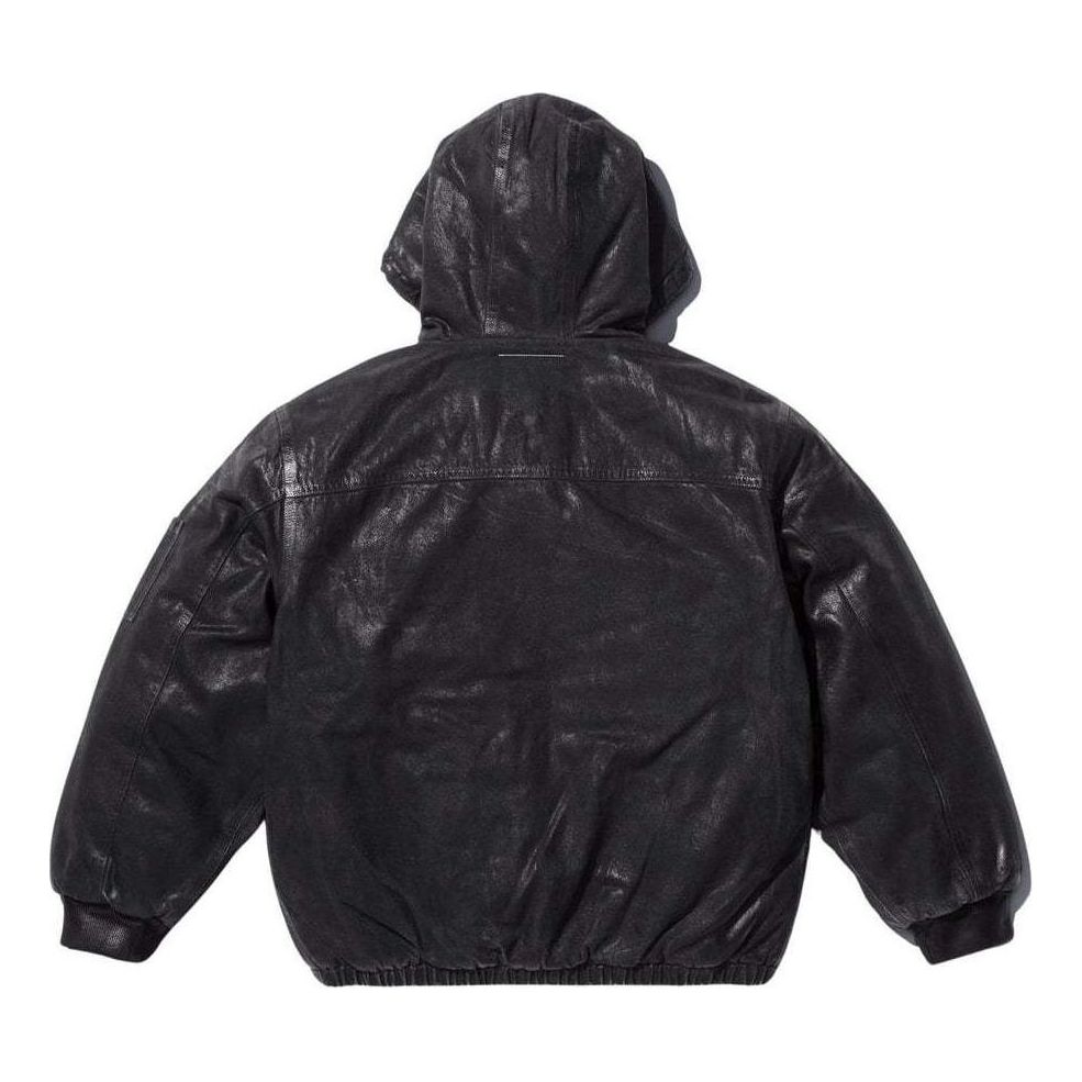 Supreme x Mm6 Maison Margiela Foil Hooded Work Jacket 'Black' SUP-SS24-115