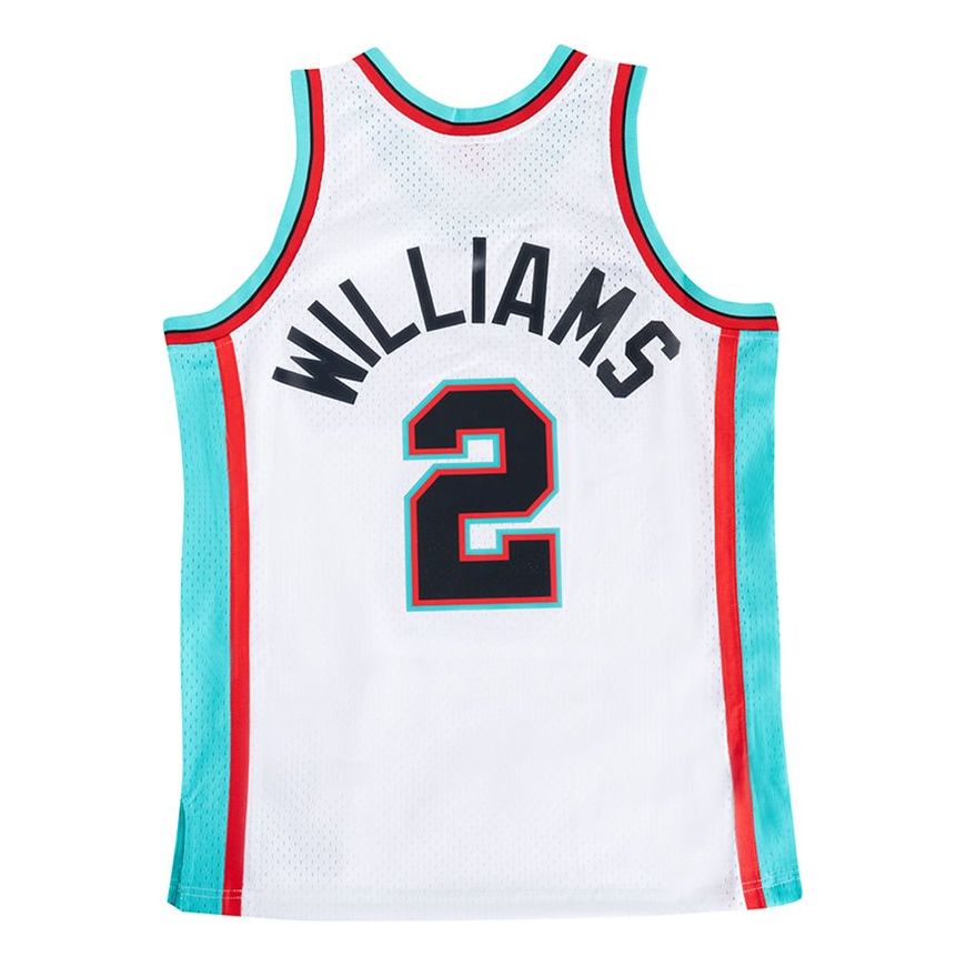 Mitchell & Ness x NBA Memphis Grizzlies 2001-02 Swingman Jersey 'Jason Williams 2' SMJY1153-MGR01JWIWHIT