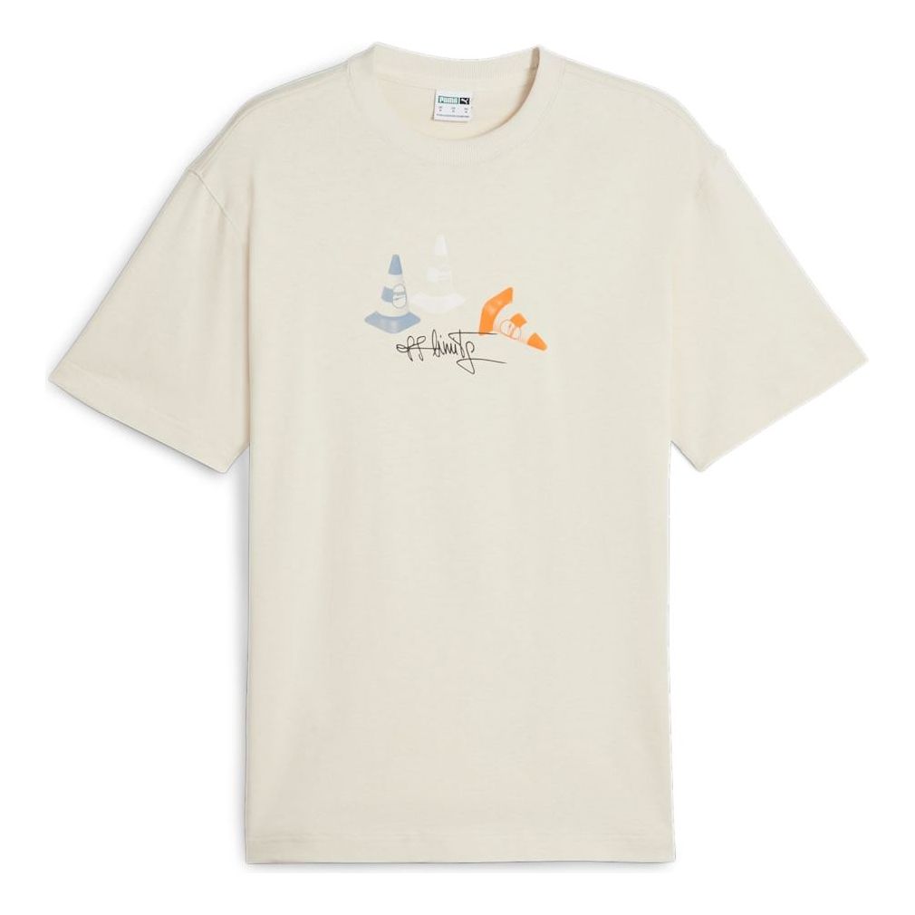 PUMA Downtown 180 T-shirt 'Beige' 626024-87
