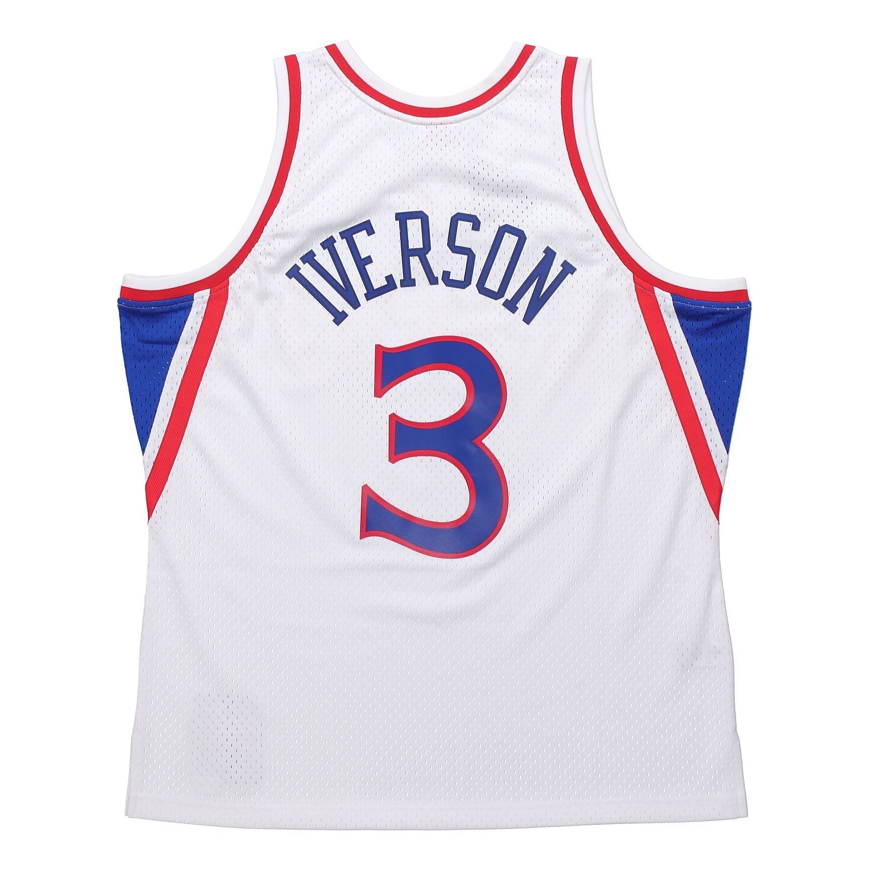 Mitchell & Ness x NBA Philadelphia 76ers 1996-97 Home Swingman Jersey 'Allen Iverson 3' SMJYGS18198-P76WHIT96AIV
