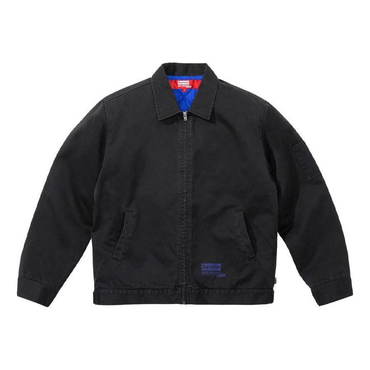 Supreme x JUNYA WATANABE COMME des GARONS MAN Printed Work Jacket 'Black Navy' SUP-FW21-284