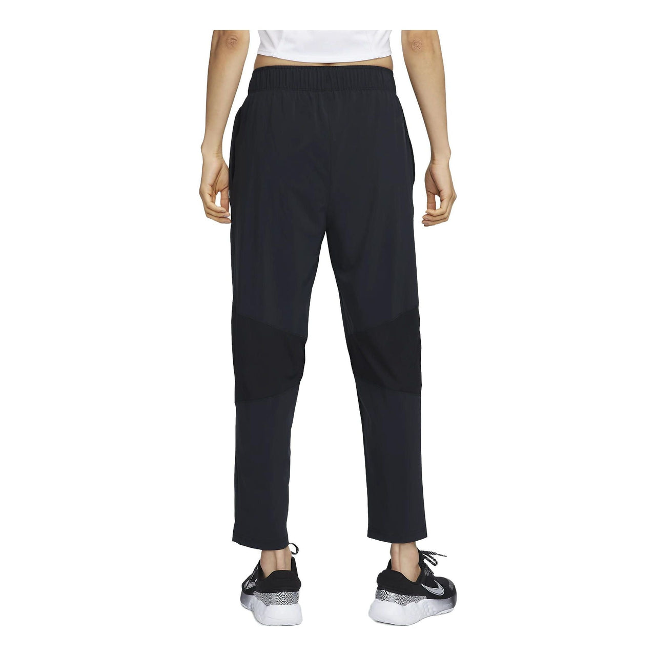 (WMNS) Nike Dri-FIT Fast Mid-Rise 7/8 Running Pants 'Black' FB7030-010