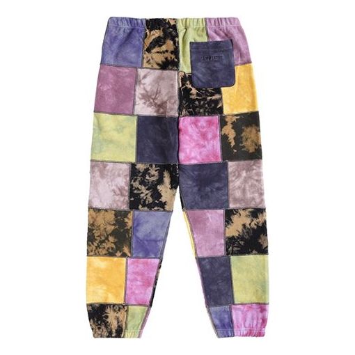 Supreme Patchwork Tie Dye Sweatpants 'Multi-Color' SUP-SS19-10179
