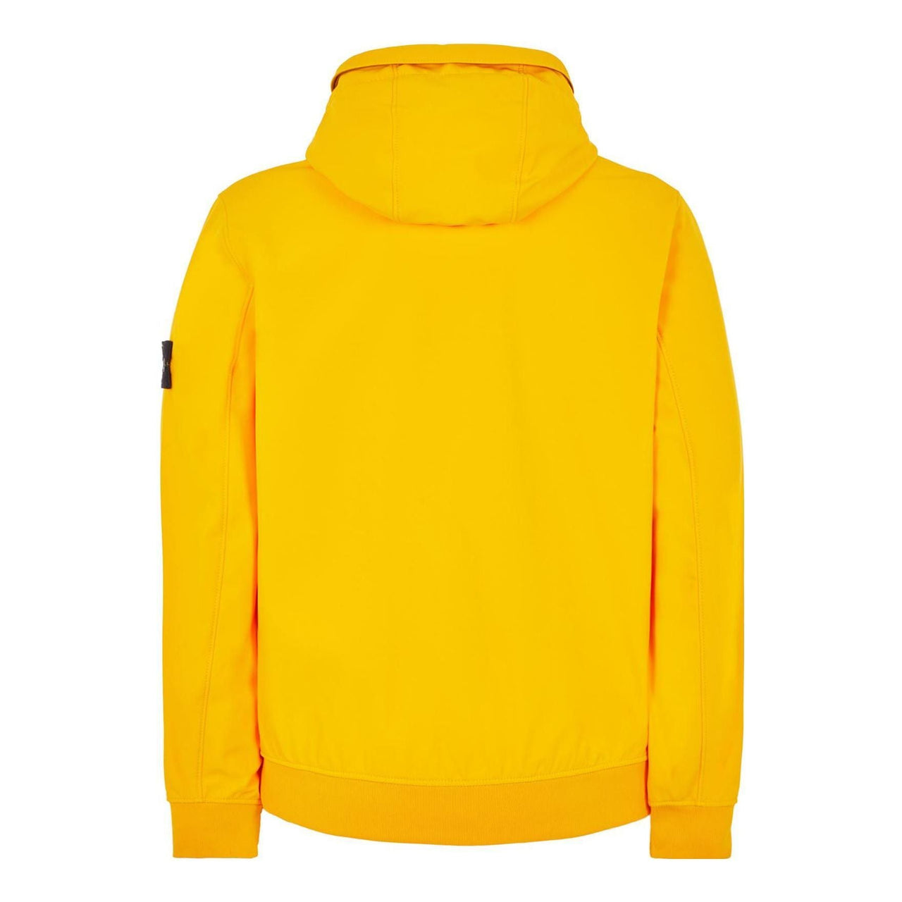 STONE ISLAND Logo Patch Hooded Zip-Up Jacket 'Yellow' 7715Q0122-V0030