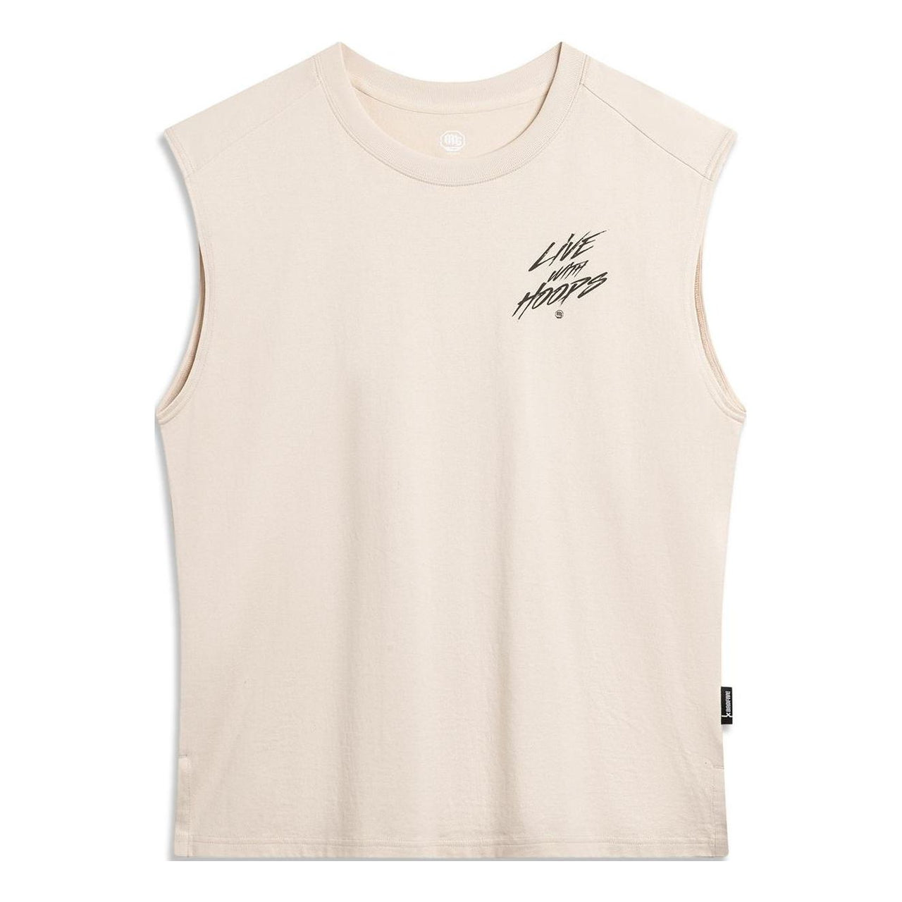 Li-Ning BadFive Graphic Tank 'Beige' AVSU443-1