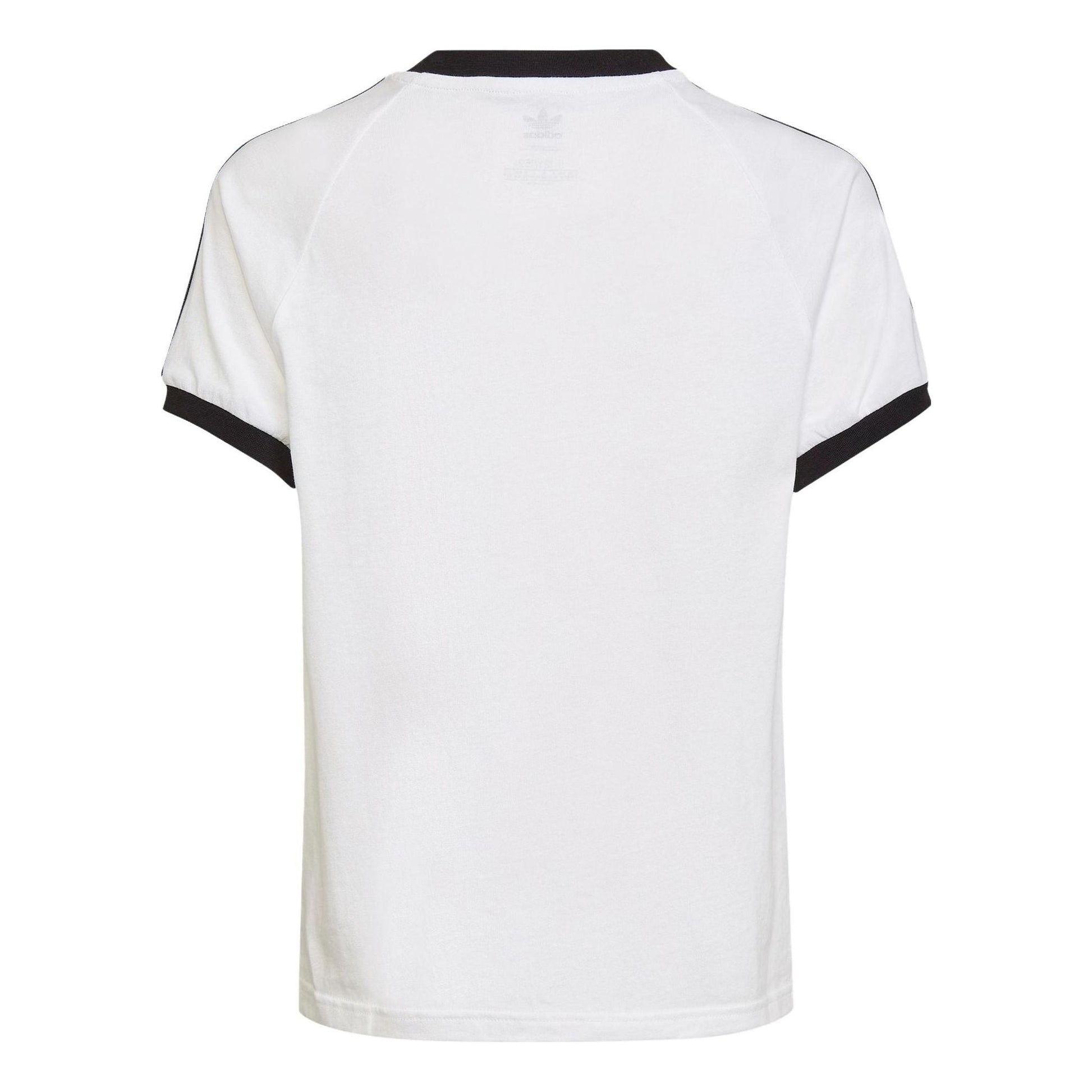 (GS) adidas Adicolor 3-Stripes T-Shirt Asia Sizing 'White Black' HK0265