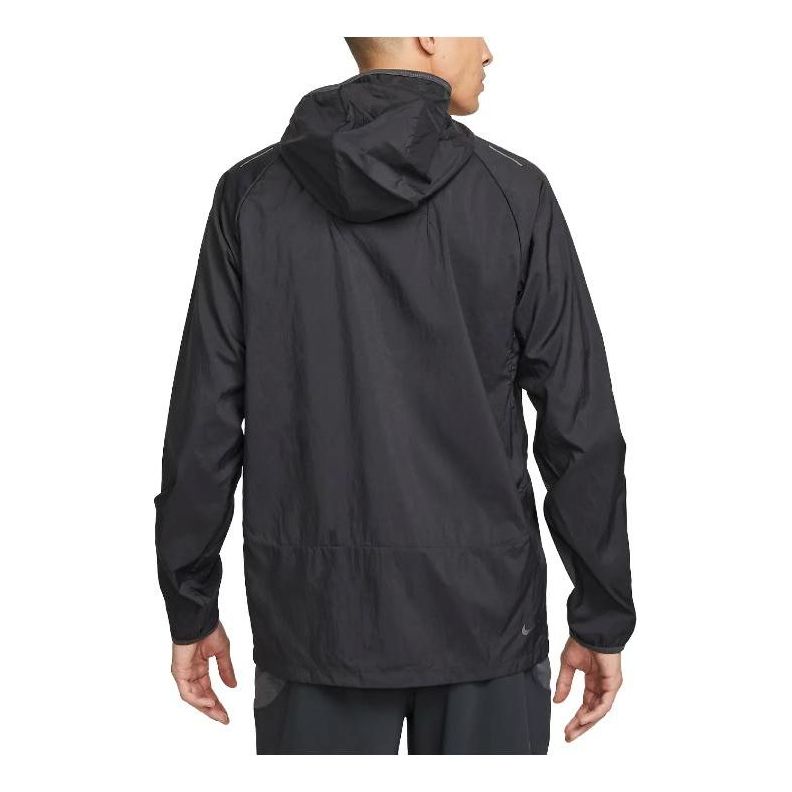 Nike Trail Aireez Lightweight Running Jacket 'Black' DX6883-010