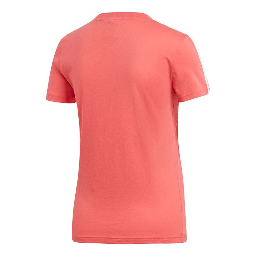 (WMNS) adidas Essentials 3-Stripes Slim T-Shirt 'Pink' DU0634