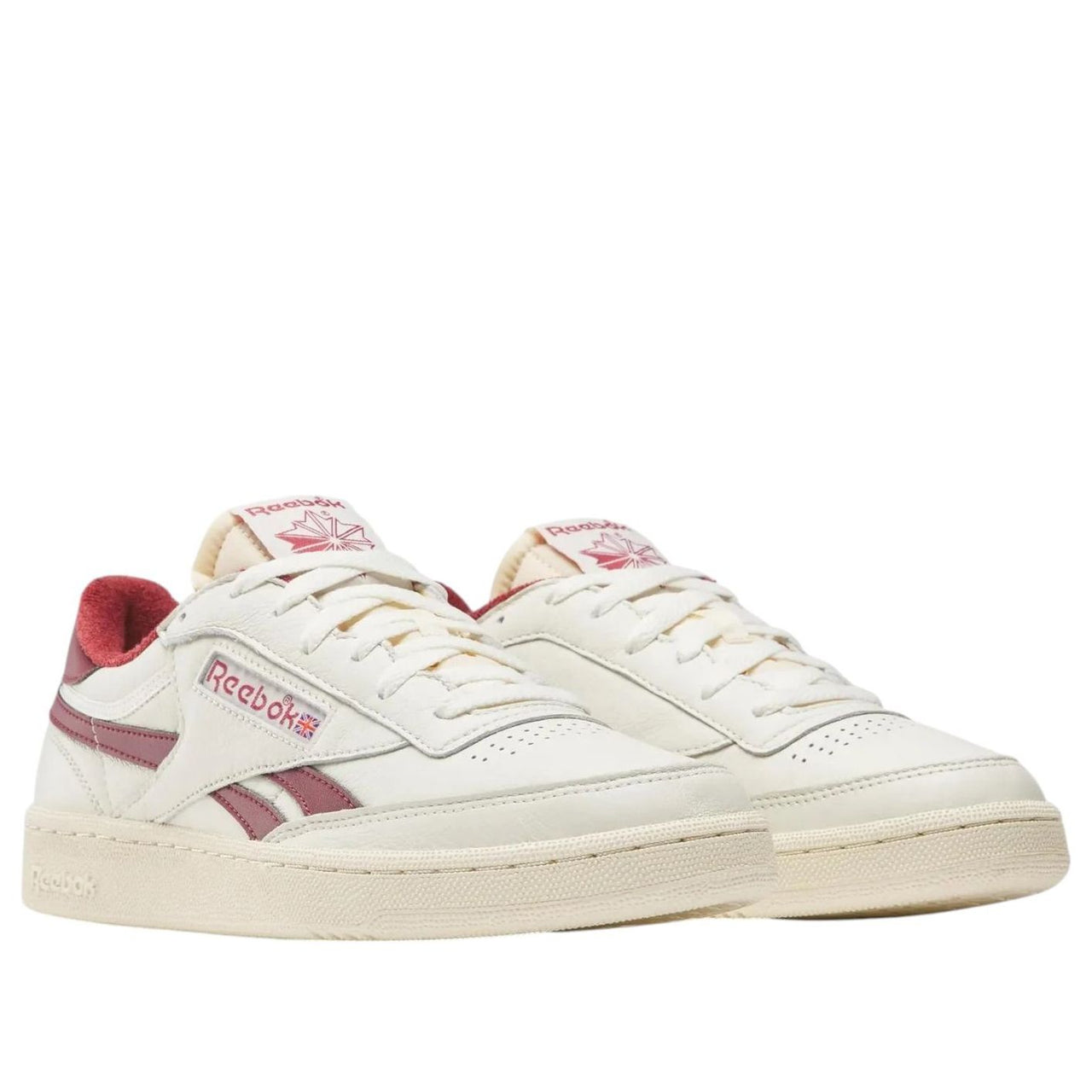 Reebok Club C Revenge Vintage 'Paper White Classic Burgundy' 100233964