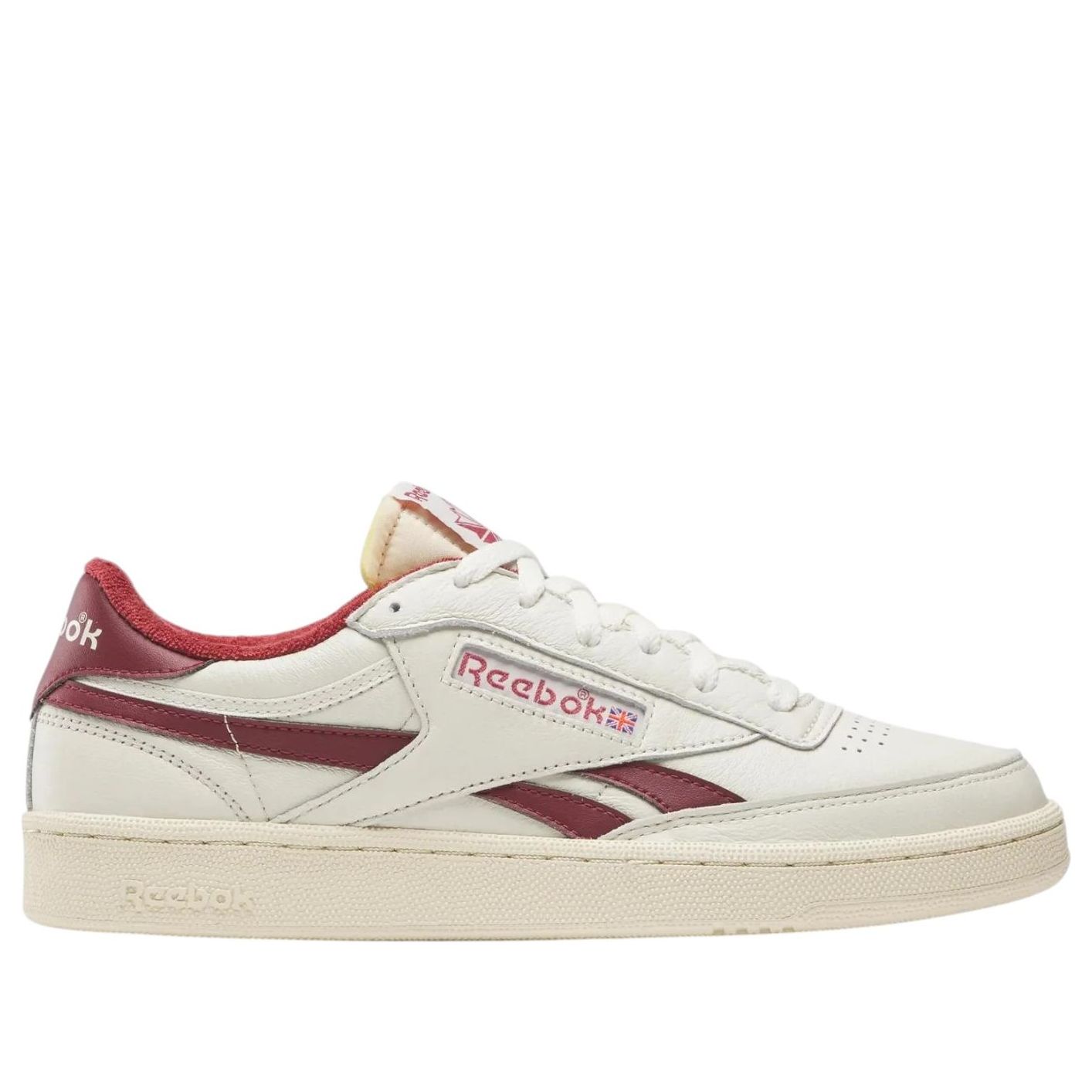 Reebok Club C Revenge Vintage 'Paper White Classic Burgundy' 100233964