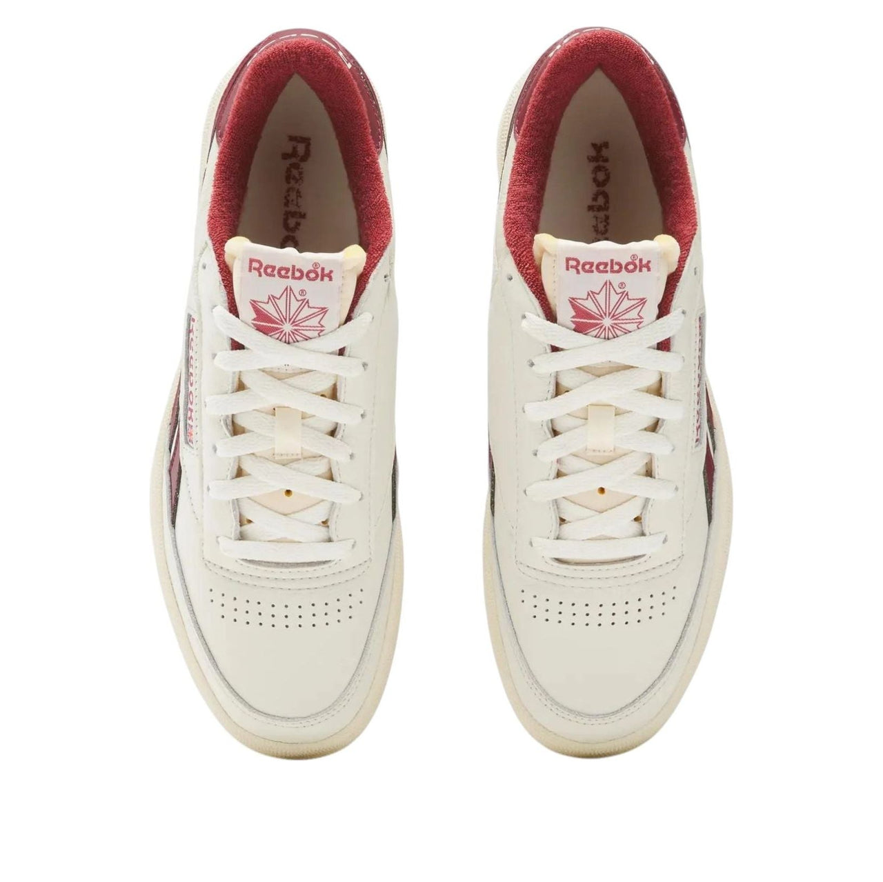 Reebok Club C Revenge Vintage 'Paper White Classic Burgundy' 100233964