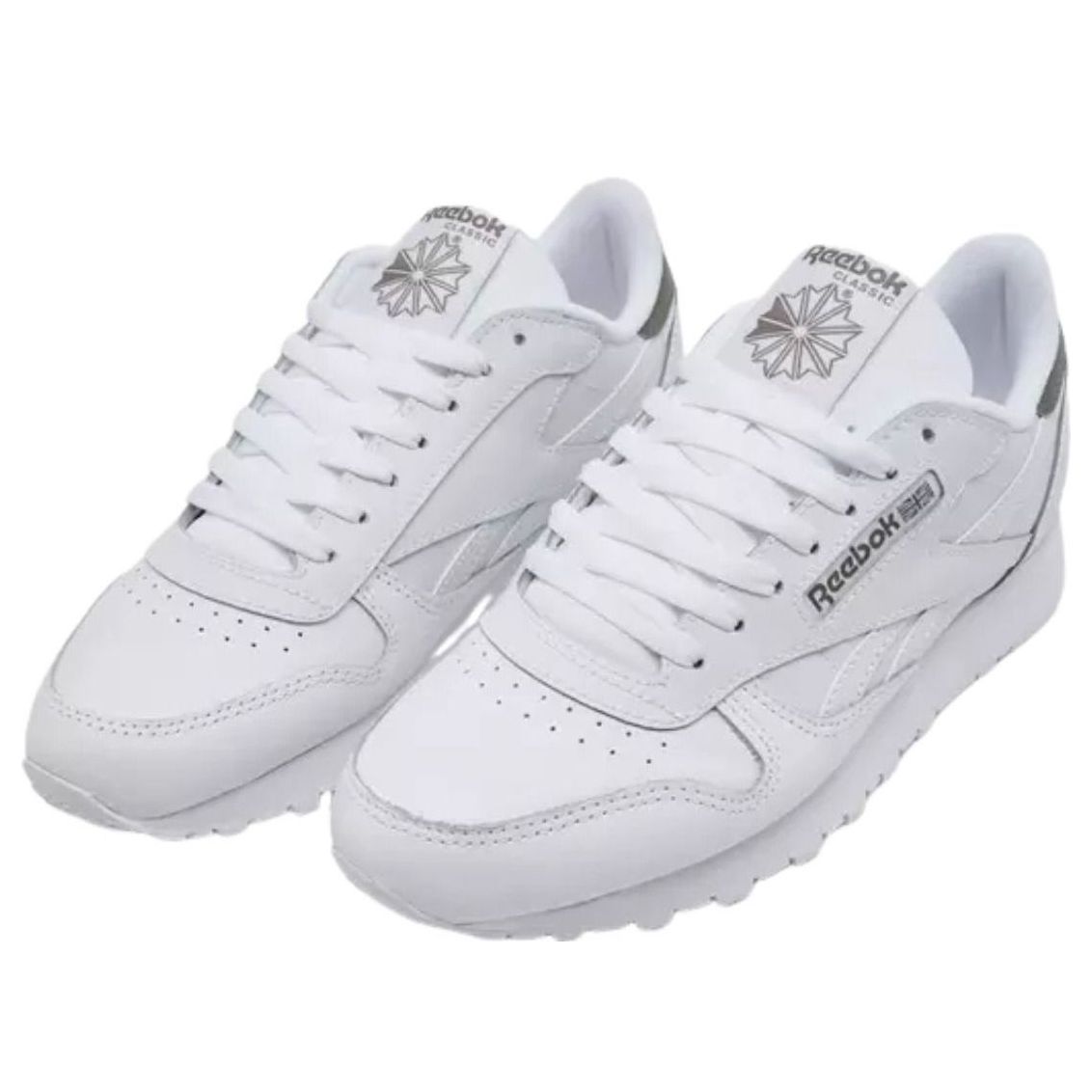 Reebok Classic Leather 'White Gritty Grey' 100242398