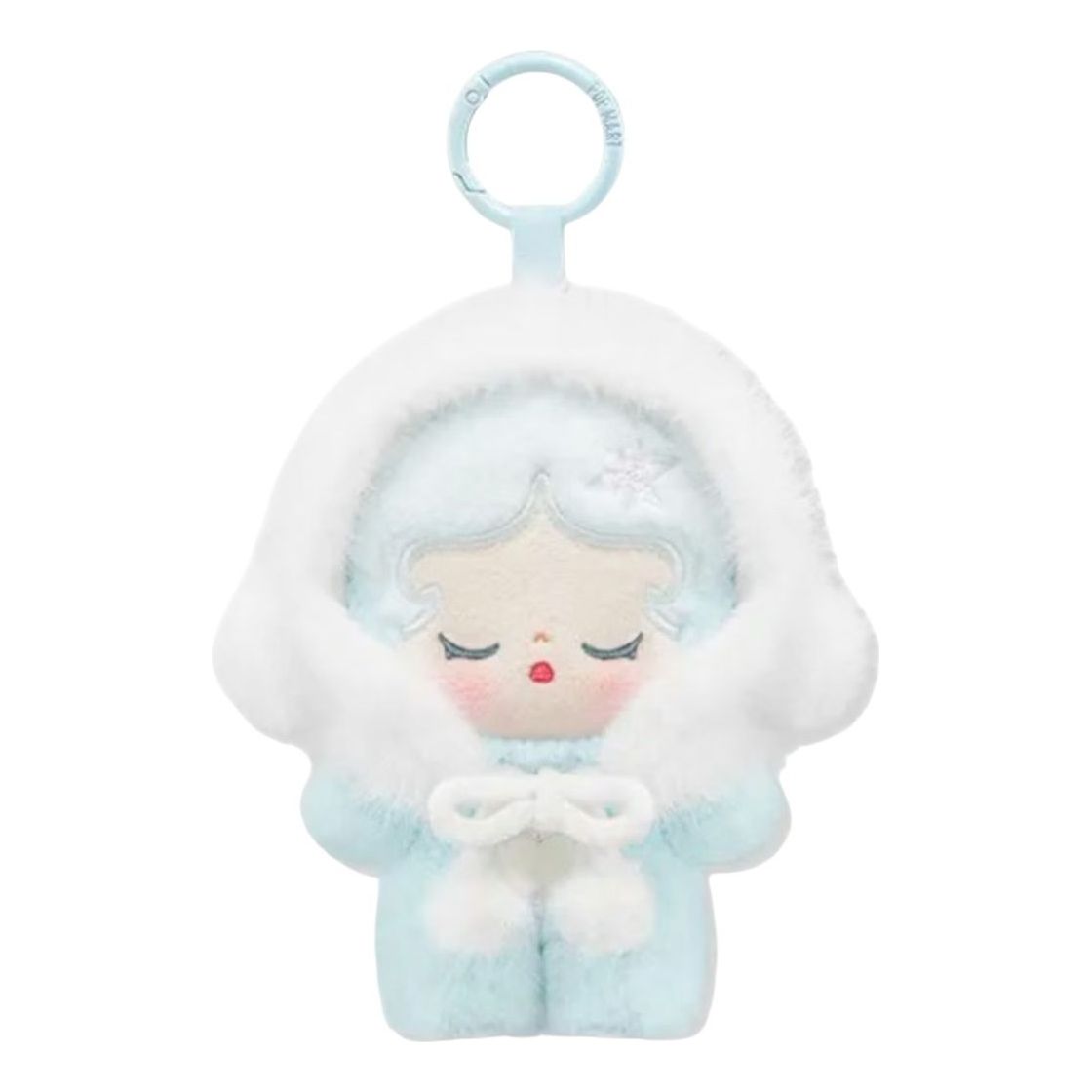 Pop Mart Pop Bean Fluffy and Cozy Plush Pendant 'Skullpanda Fuzzy Snowman' Secret Edition PPMT-2511-0051-1011151452