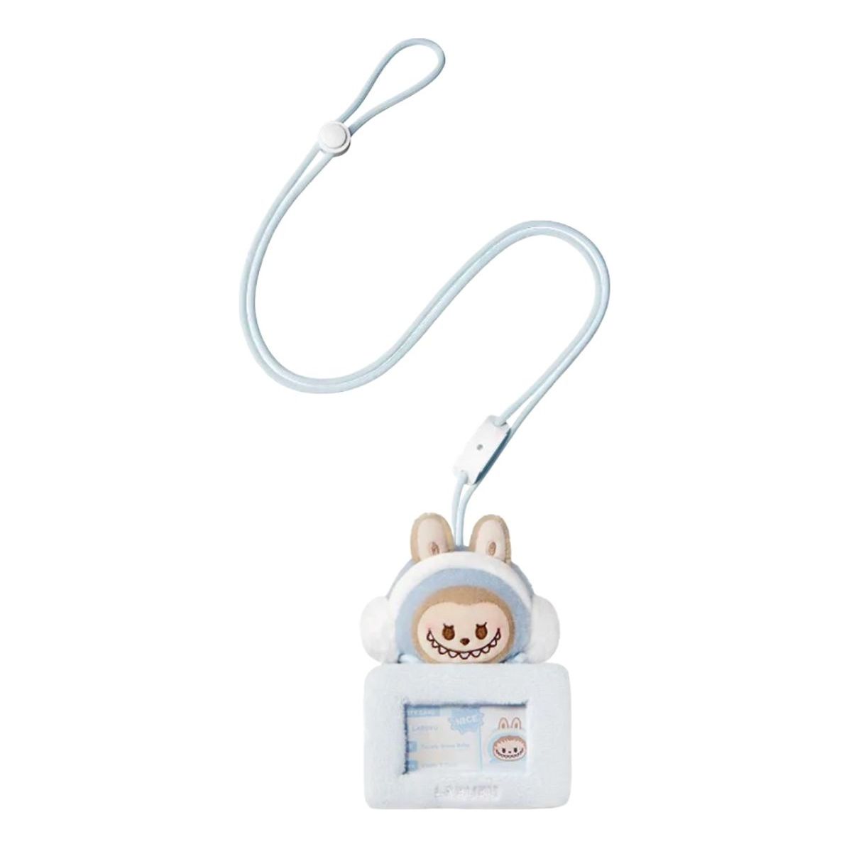Pop Mart Pop Bean Fluffy and Cozy Card Holder Pendant 'Labubu Toasty Snow Baby' PPMT-2511-0055-1011151776