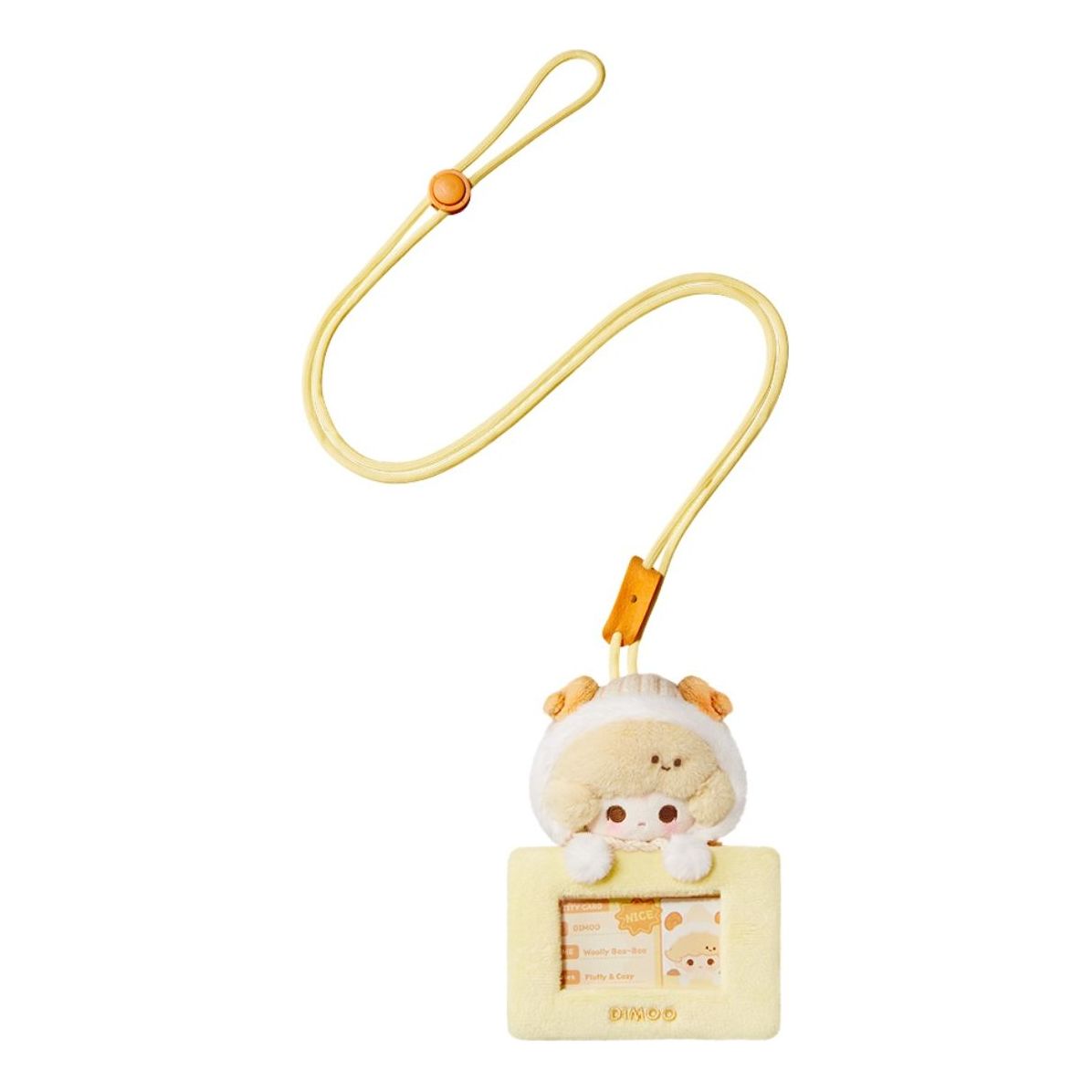 Pop Mart Pop Bean Fluffy and Cozy Card Holder Pendant 'Dimoo Woolly Baa-Baa' PPMT-2511-0055-1011151777