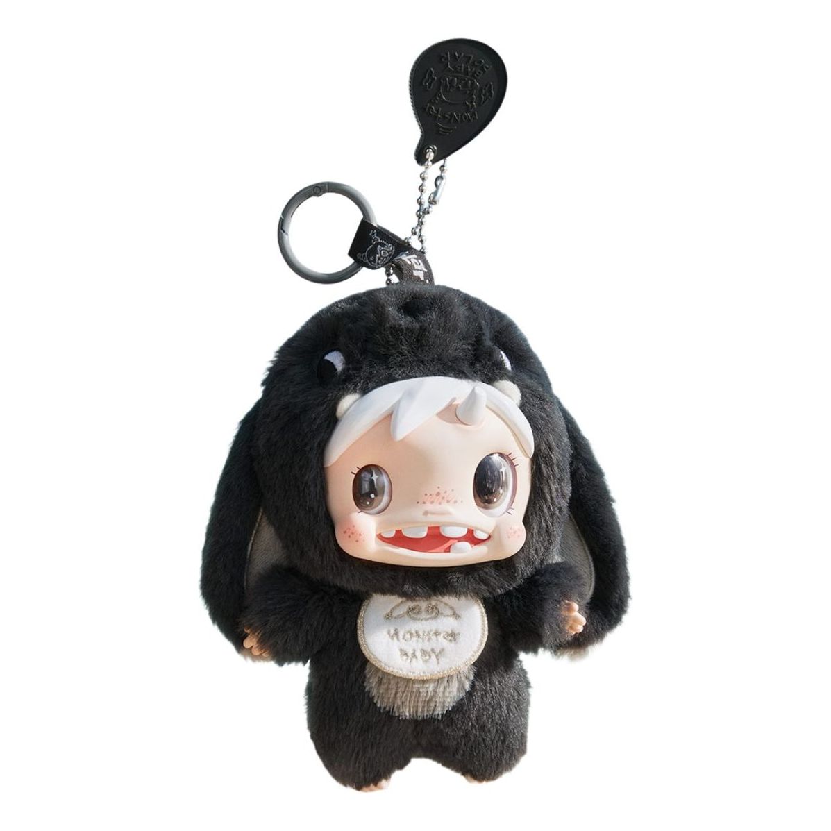 Pop Mart Polar Monsterbaby Plush Collection Plush Pendant Ver.1 'Buboo (Black)' Secret Edition PPMT-2511-0048-1011182126