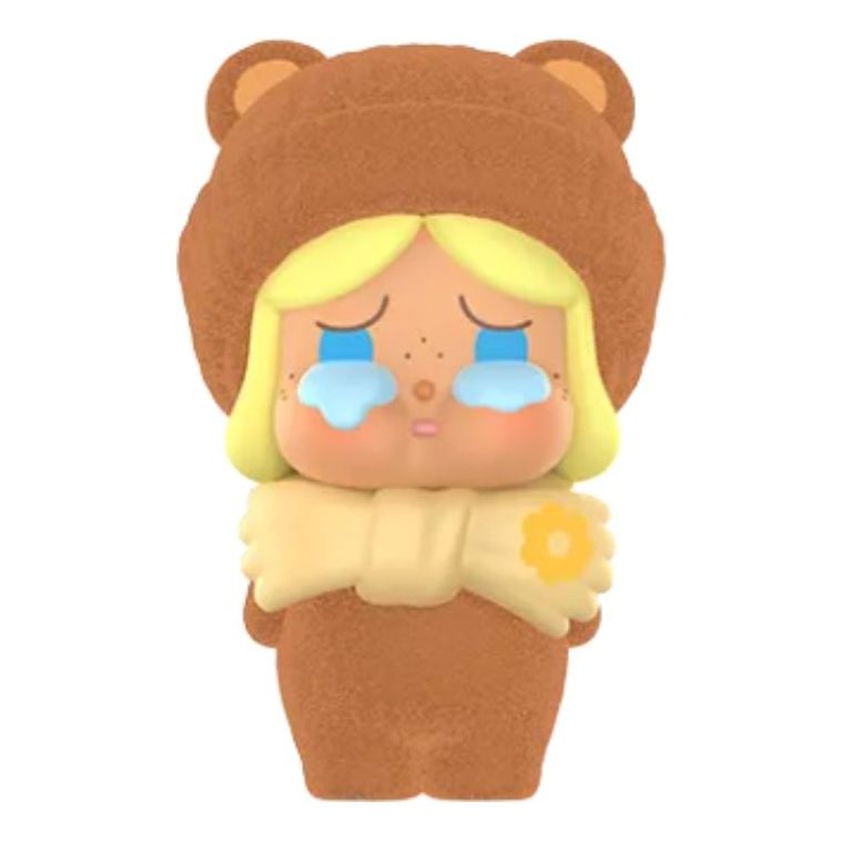 Pop Mart Pop Bean Fluffy and Cozy Figure 'Crybaby Fuzzy Bear' PPMT-2511-0050-1011186395