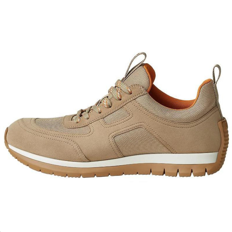HERMES Jimmy Low-Top Casual Shoes Men's Brown