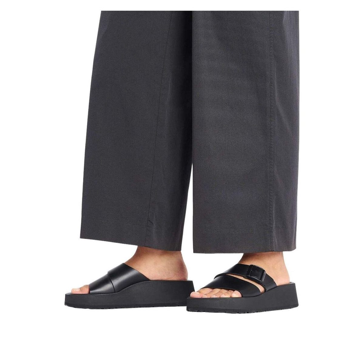 (WMNS) Birkenstock Almina Leather 'Black' 1026872