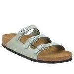 (WMNS) Birkenstock Florida 'Pure Sage' 1030359