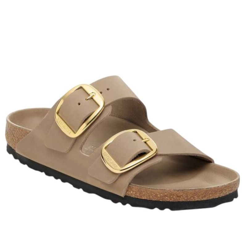 (WMNS) Birkenstock Arizona Big Buckle Oiled Leather 'Tobacco Brown' 1030382