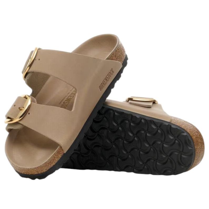 (WMNS) Birkenstock Arizona Big Buckle Oiled Leather 'Tobacco Brown' 1030382
