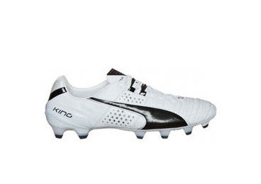 PUMA King II FG 'White Black' 103147-07