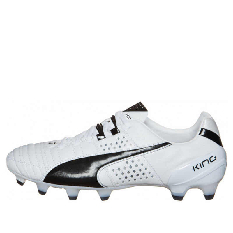 PUMA King II FG 'White Black' 103147-07