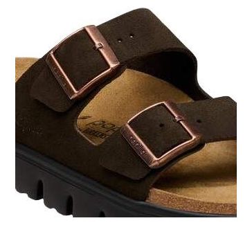 (WMNS) Birkenstock Arizona Chunky 'Mocha' 1032240
