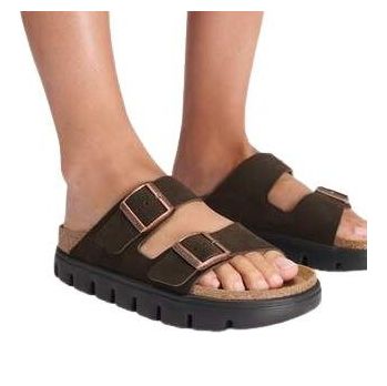 (WMNS) Birkenstock Arizona Chunky 'Mocha' 1032240