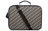 DIOR Sheepskin And Jacquard Fabric Small Suitcase Crossbody Bag Shoulder Bag Travel Bag Unisex
