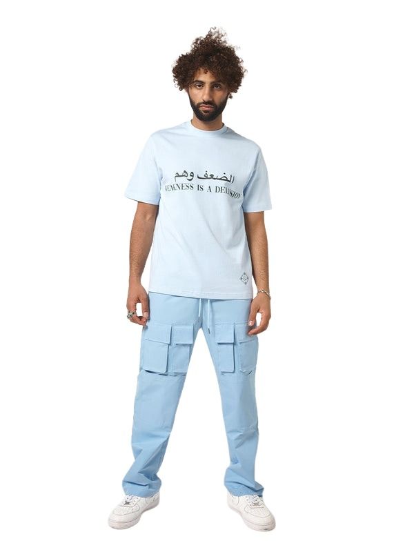 House of Cenmar Cargo-Pocket Track Pants 'Baby Blue' HOC-TPL