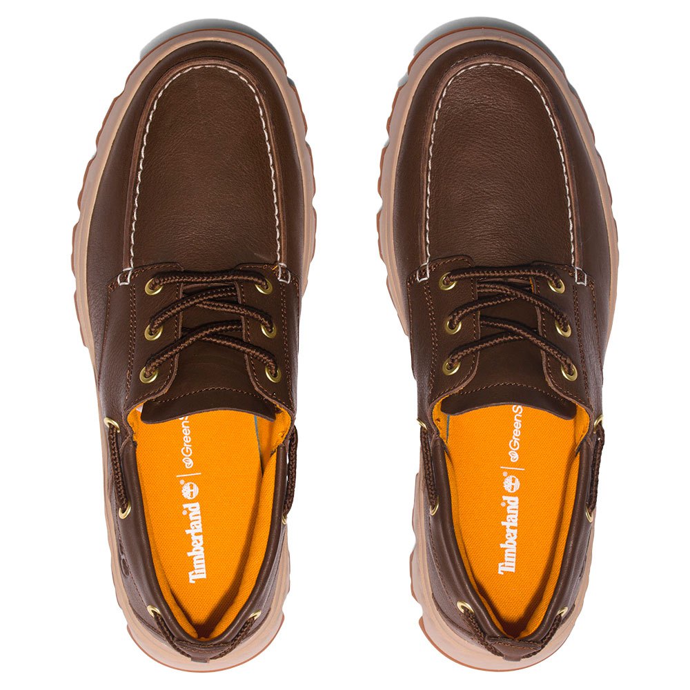 Timberland Greenstride Originals Ultra Leather Boat Shoes 'Dark Brown' A5RH4W
