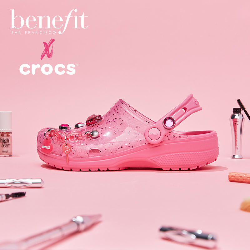 Crocs x Benefit Classic Clog 'Pink' 207550-669