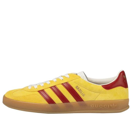 Adidas x Gucci Gazelle 'Yellow Velvet' 707848-9STU0-7170