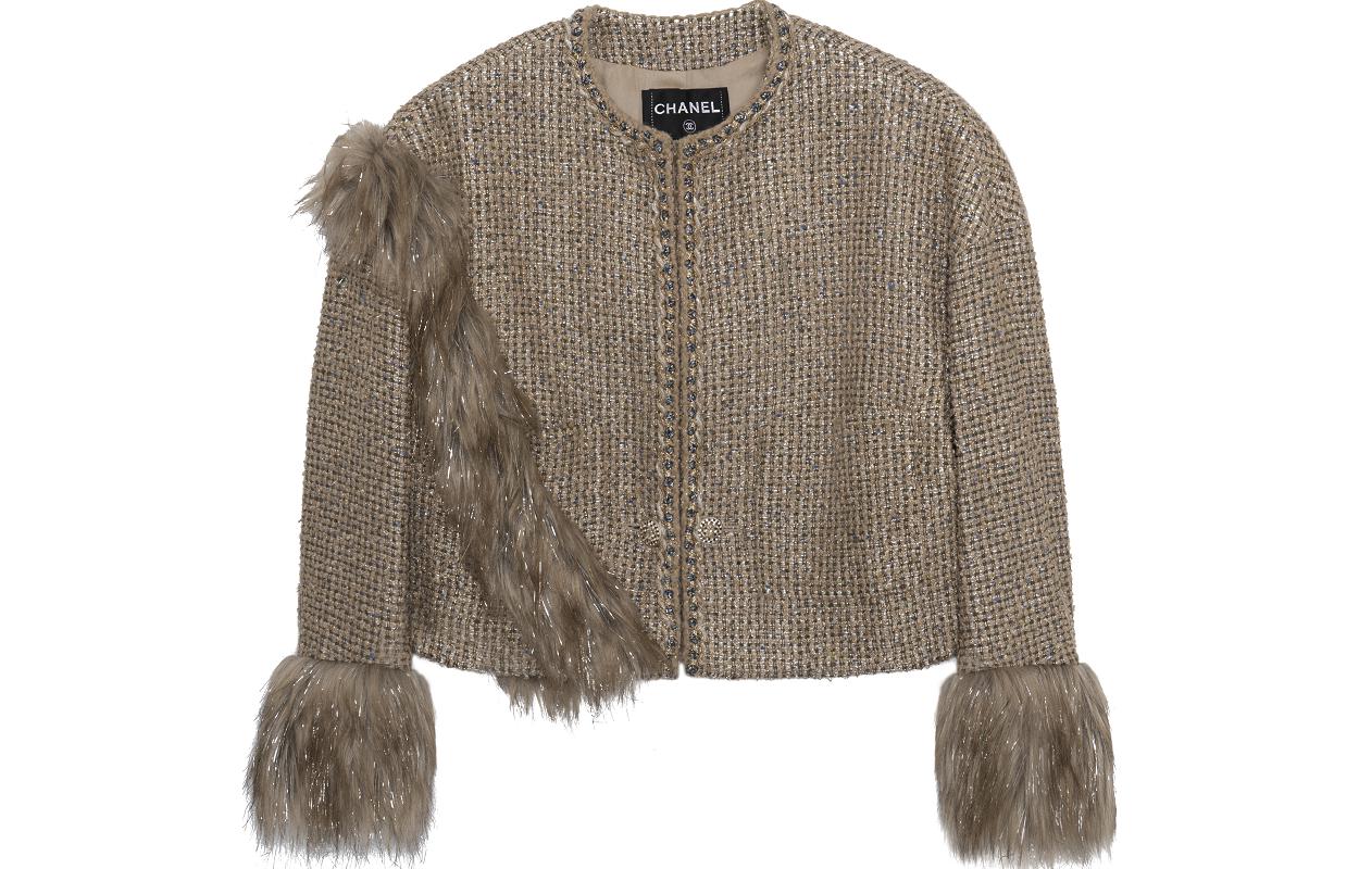 CHANEL Knitwear Women's Gold