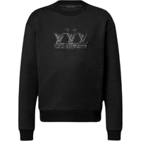 LOUIS VUITTON Embellished Signature Patch Sweatshirt