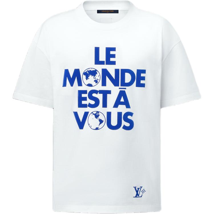 LOUIS VUITTON Graphic Cotton T-Shirt