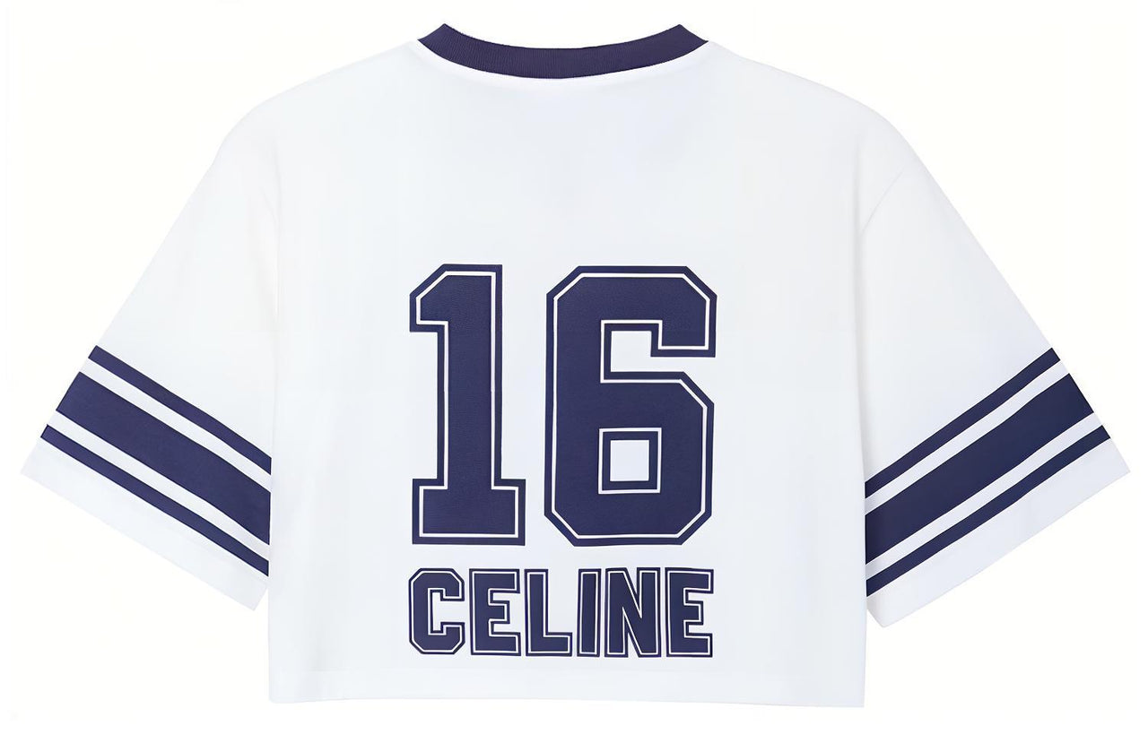 CELINE FW22 T-Shirt Women's Dark Blue