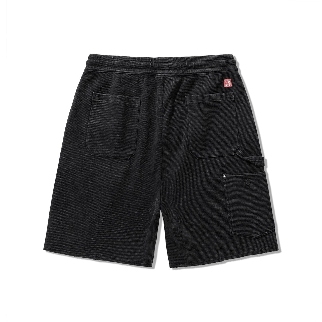 Li-Ning Graphic Knit Shorts 'Black' AKSU817-1