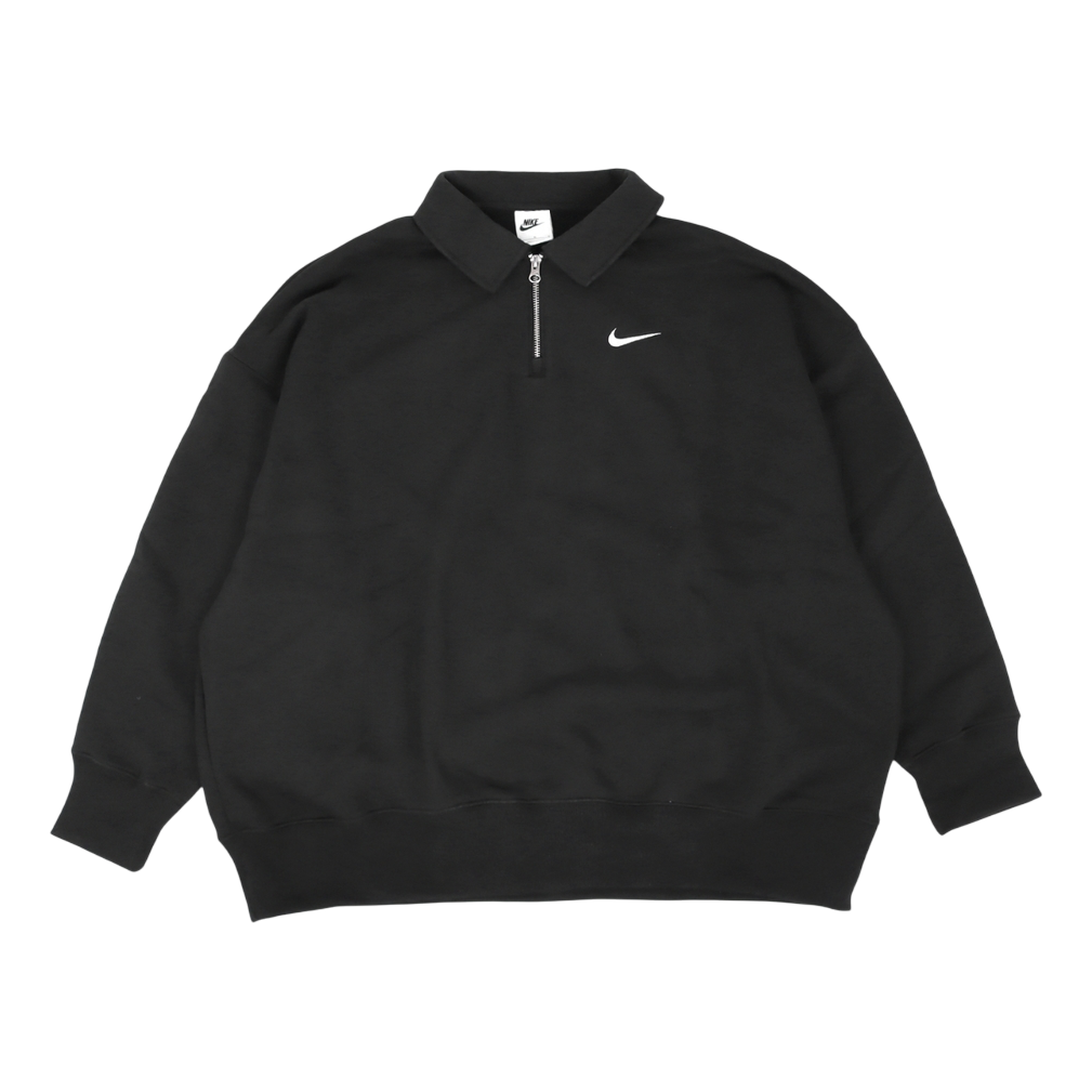 (WMNS) Nike Sportswear Phoenix Fleece T-Shirt 'Black' FZ3208-010