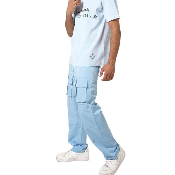 House of Cenmar Cargo-Pocket Track Pants 'Baby Blue' HOC-TPL