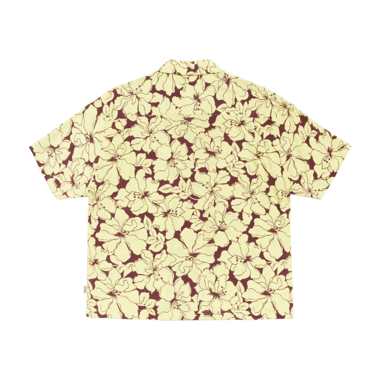 Stussy Floral Hawaiian Shirt 'Lime' 1110386-LIME