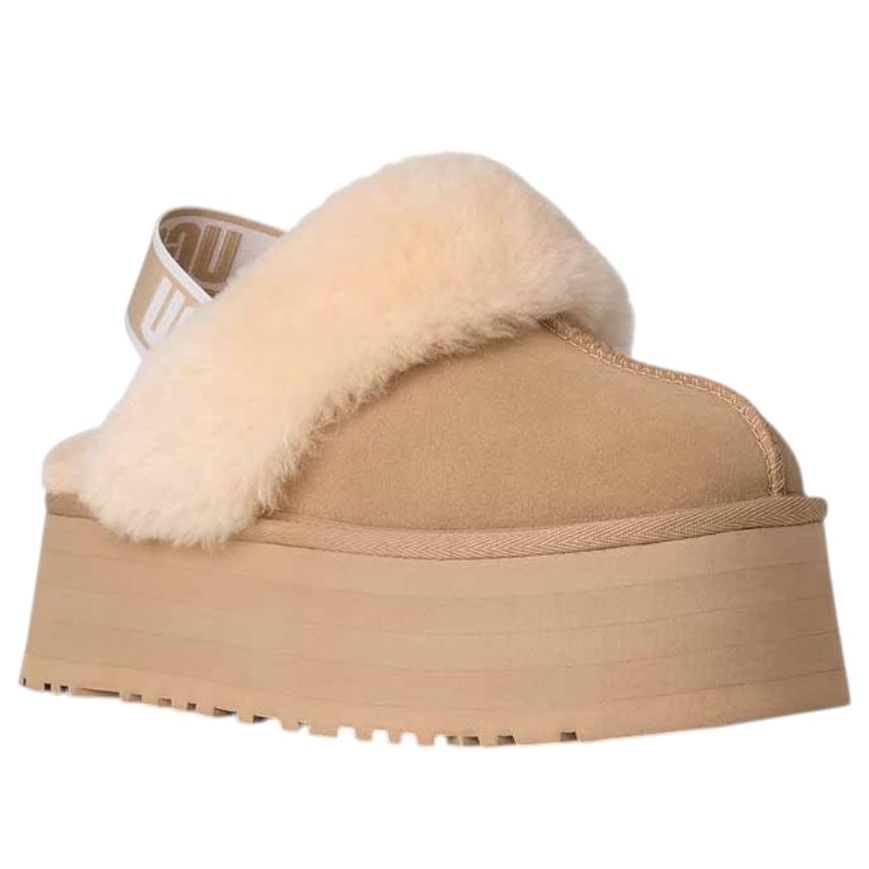 (WMNS) UGG Funkette Slipper 'Mustard Seed' 1113474-MDSD